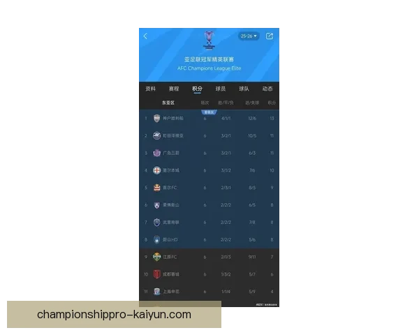 亚冠联赛最新冠军的表现分析及赛季回顾